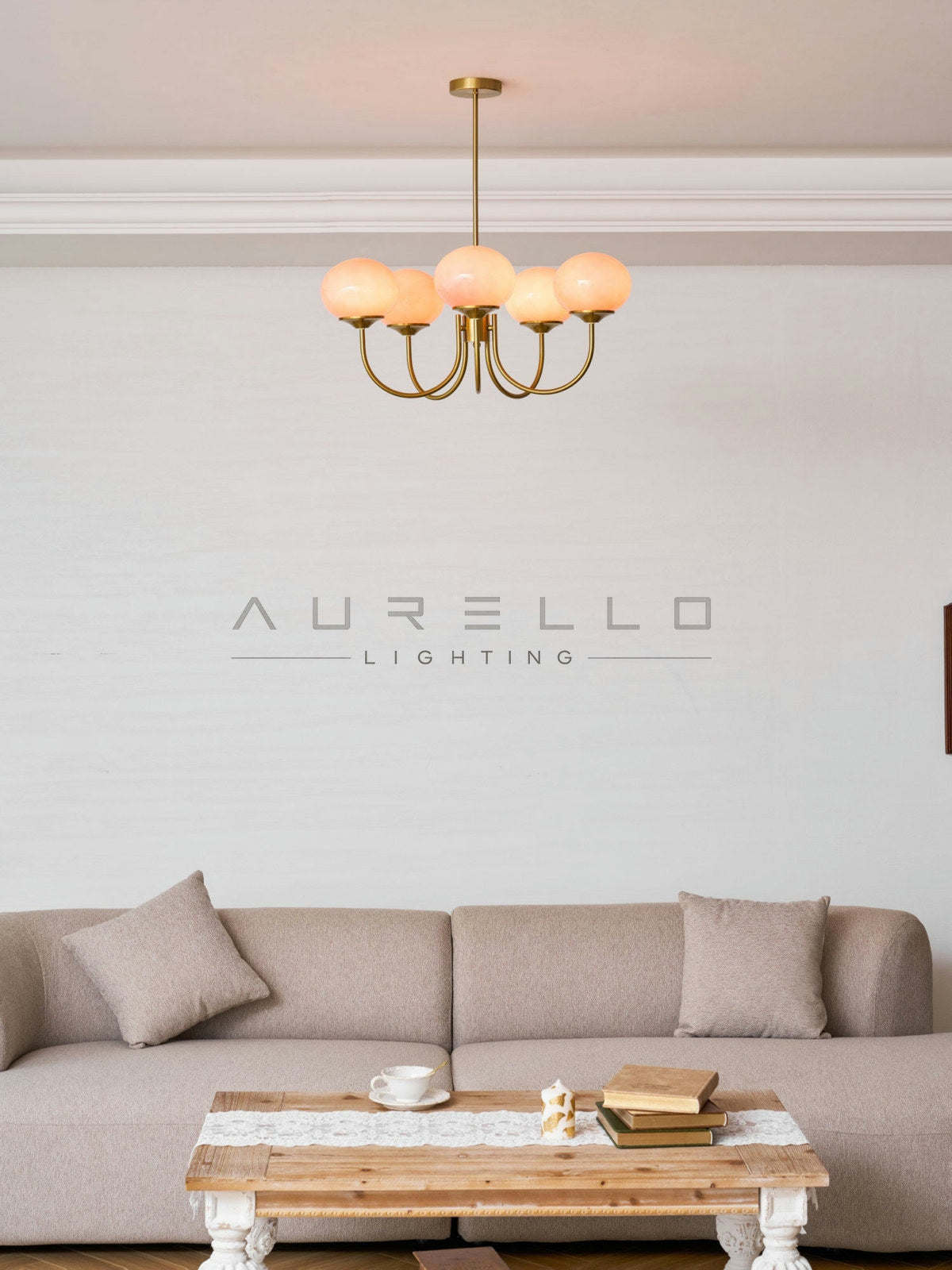 Marshmallow Chandelier