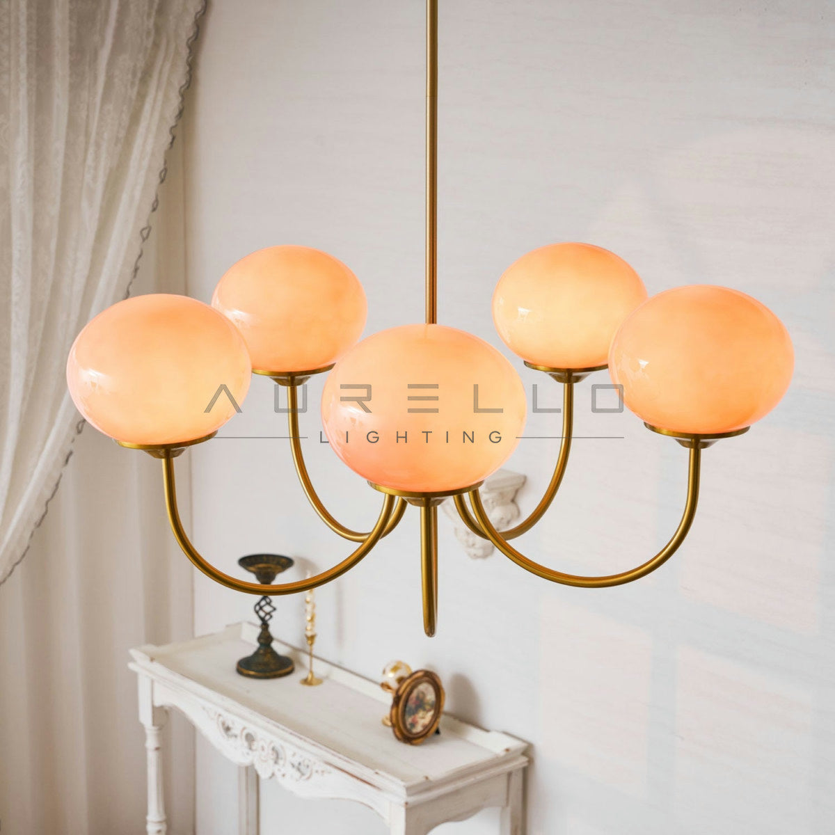 Marshmallow Chandelier