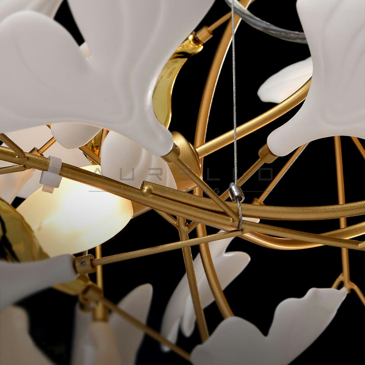 Horizon Bloom Gingko Chandelier
