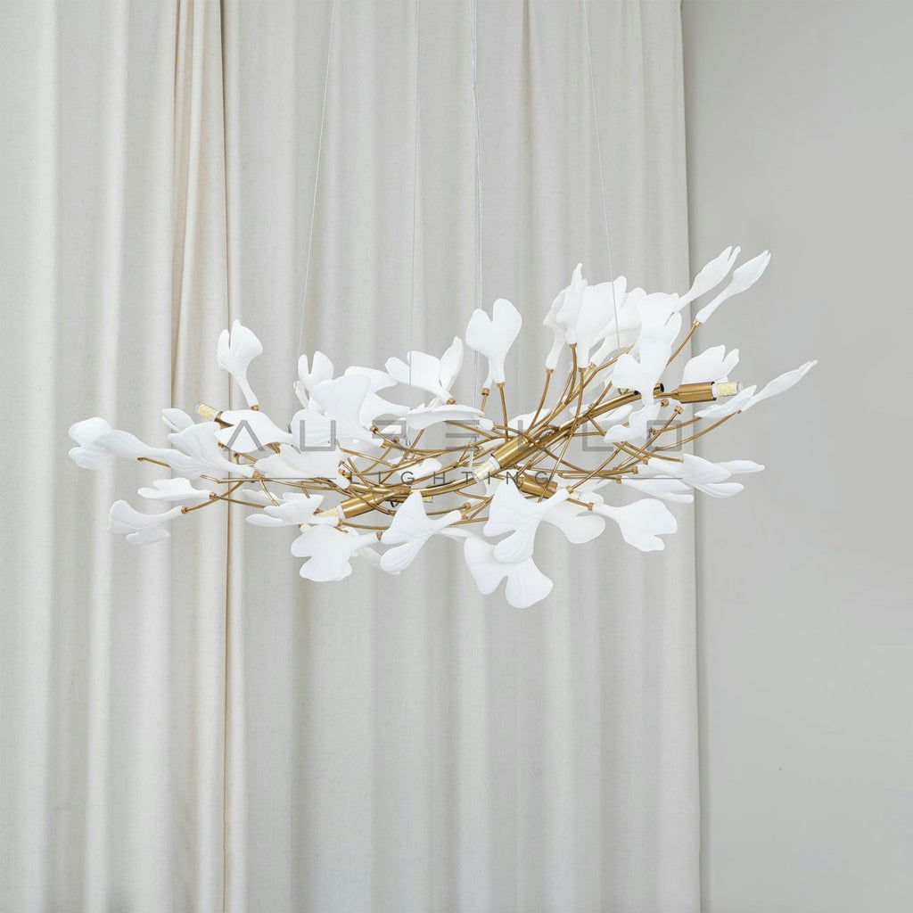 Horizon Bloom Gingko Chandelier