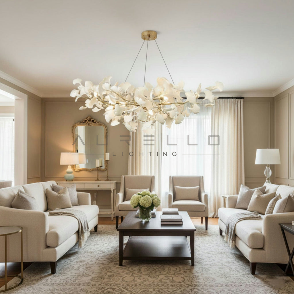 Horizon Bloom Gingko Chandelier