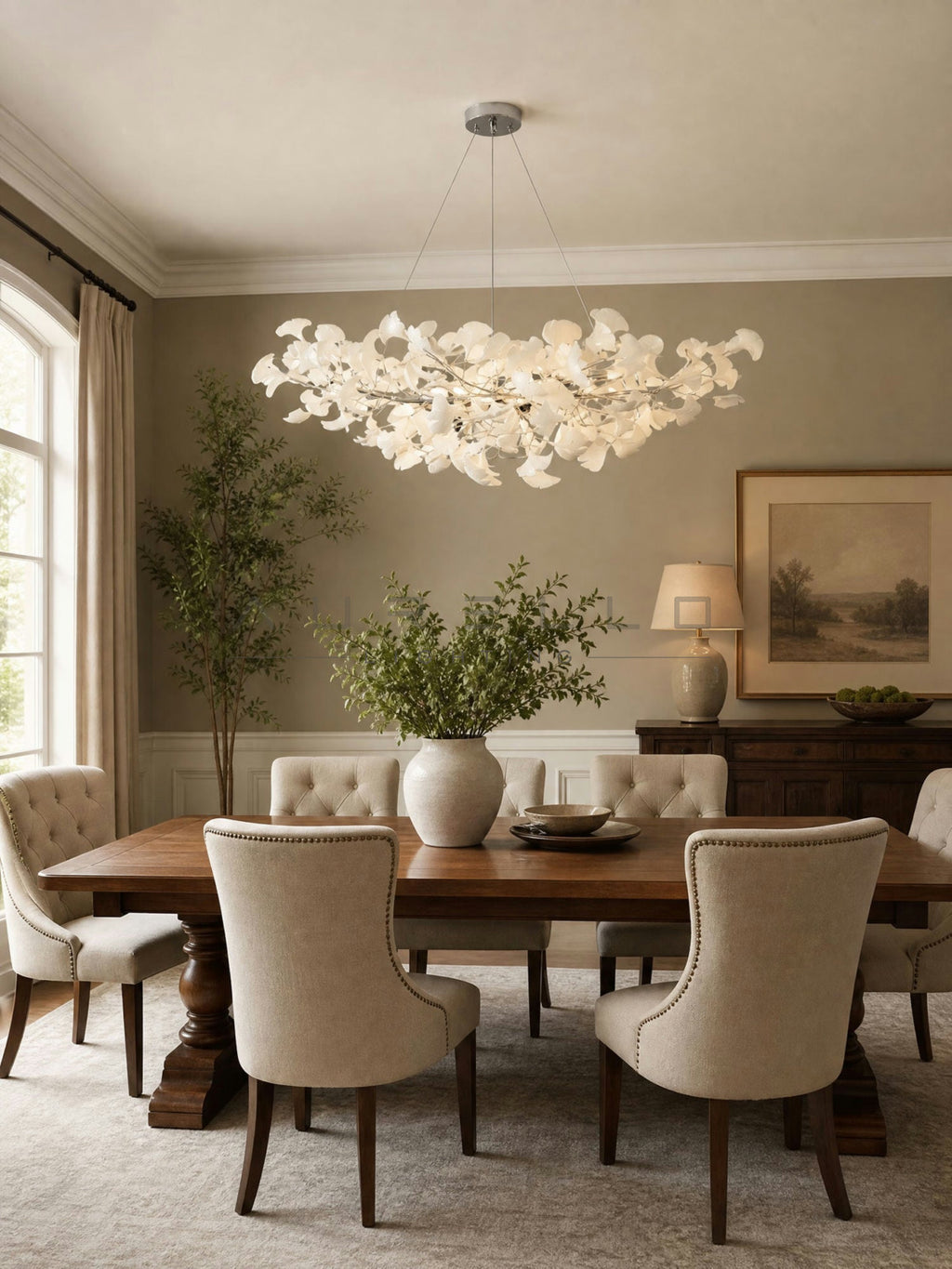 Horizon Bloom Gingko Chandelier
