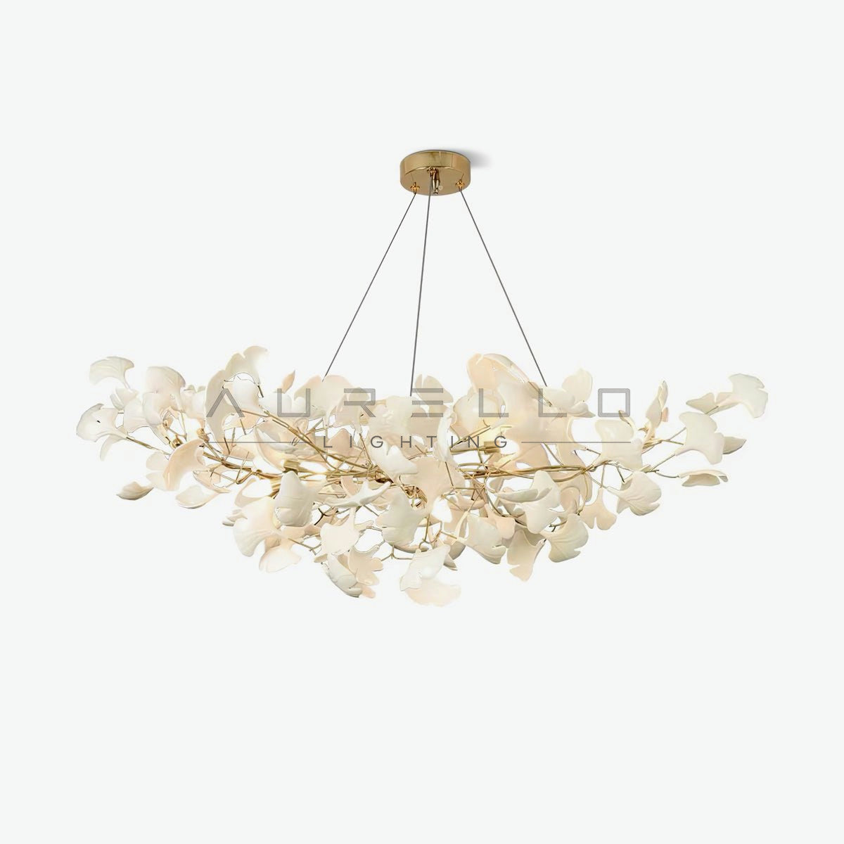 Horizon Bloom Gingko Chandelier