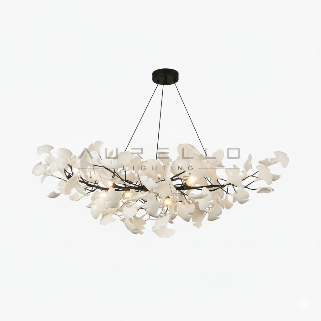 Horizon Bloom Gingko Chandelier