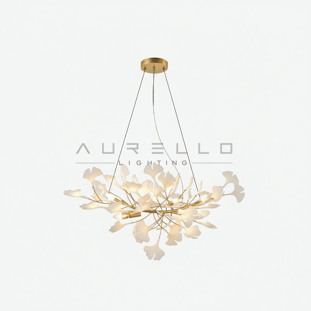 Horizon Bloom Gingko Chandelier