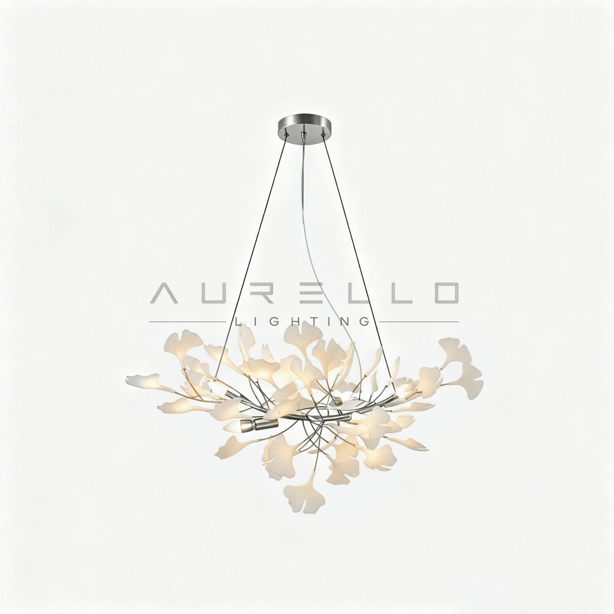 Horizon Bloom Gingko Chandelier