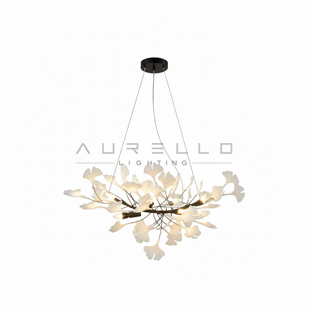 Horizon Bloom Gingko Chandelier