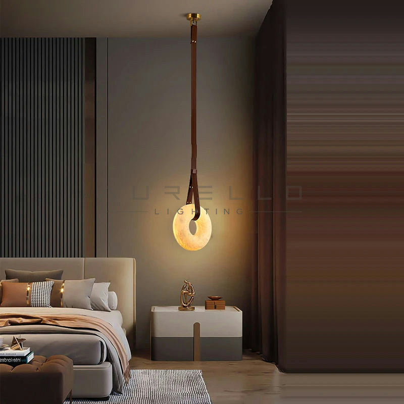 Noble LED Dimmalbe Marble Ring Lamparas Colgantes Chandelier Lighting 2026 New Trend Lustres Para Sala Estar for Living Room