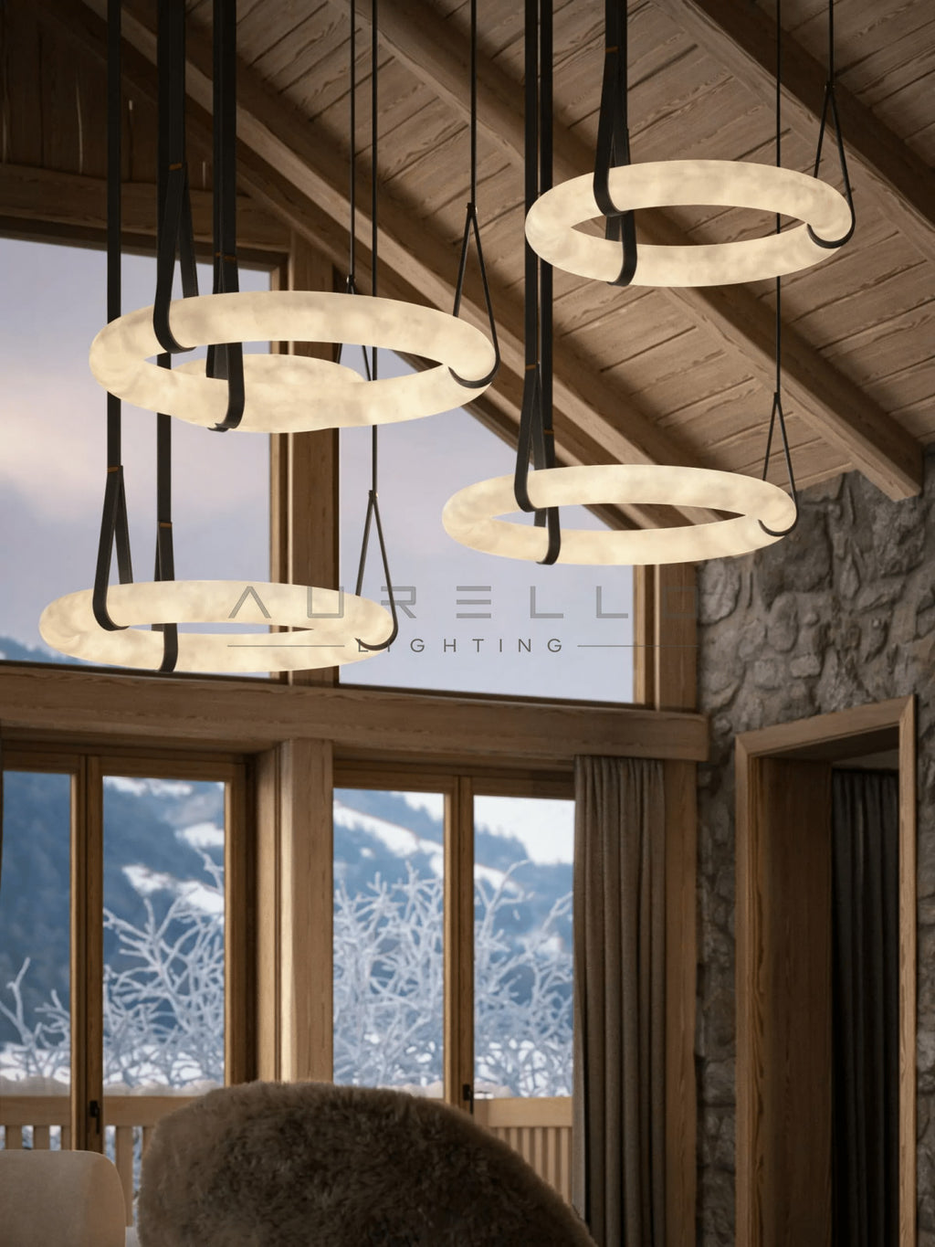 Oslo Alabaster Pendant Light