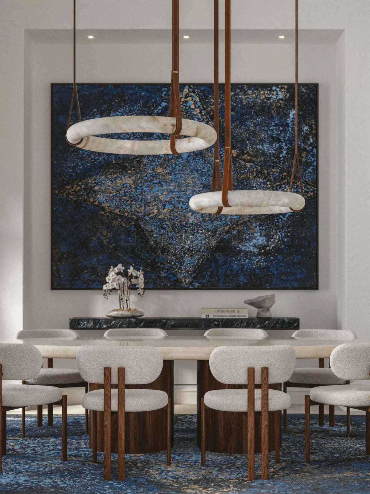 Oslo Alabaster Pendant Light