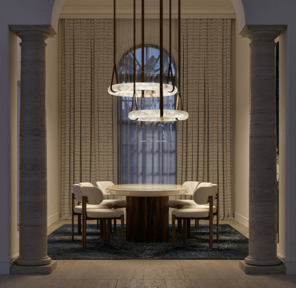 Oslo Alabaster Pendant Light