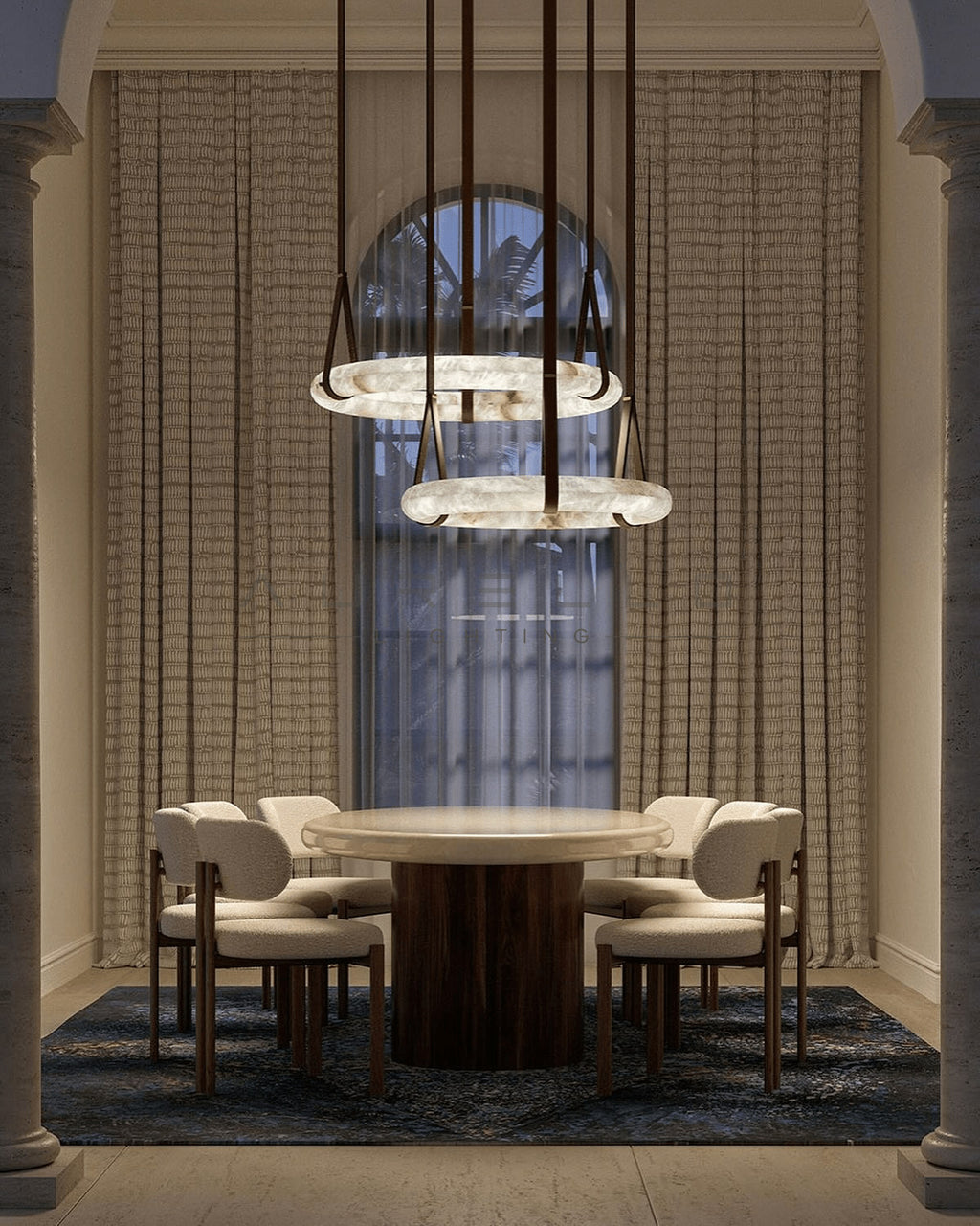 Oslo Alabaster Pendant Light