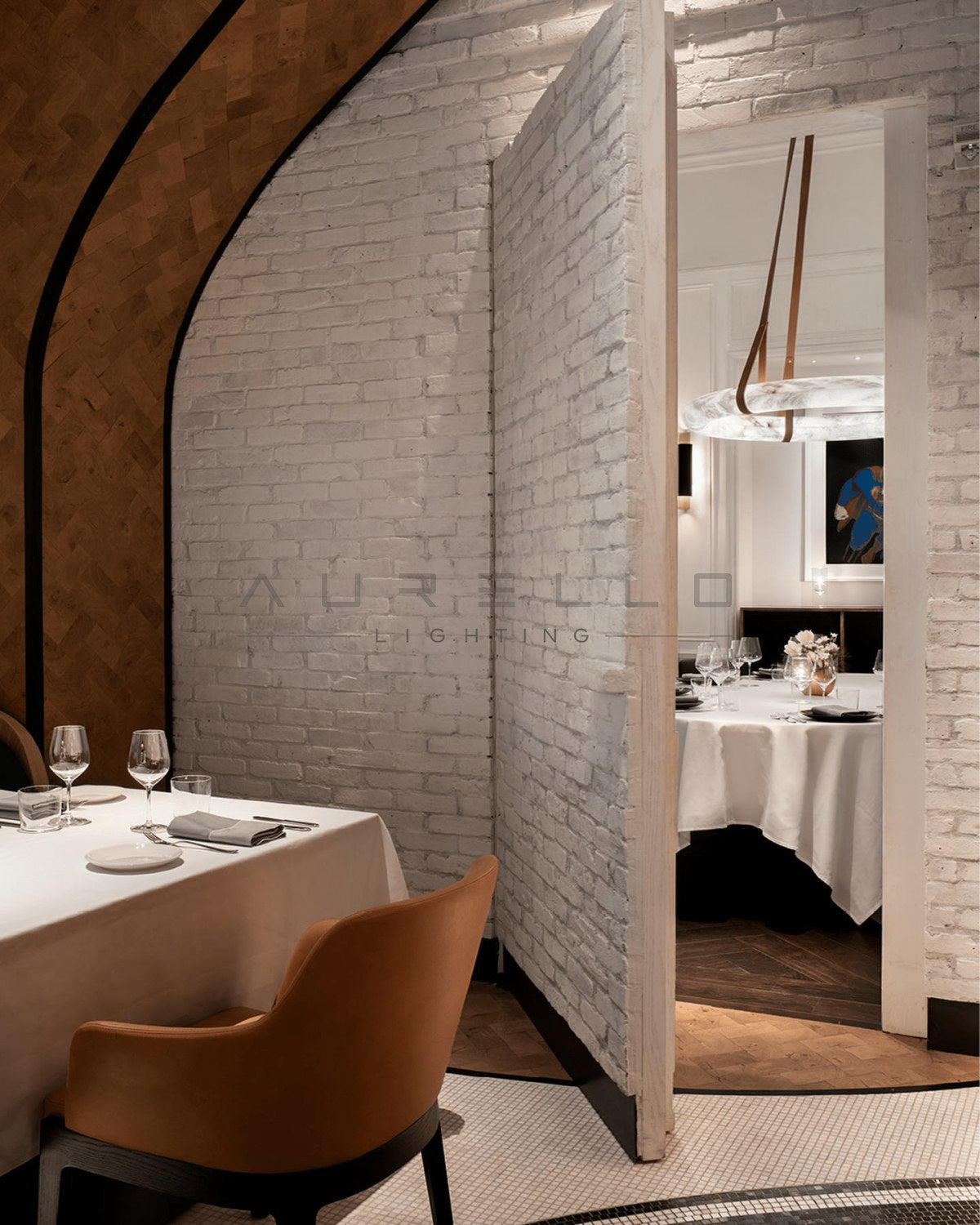 Oslo Alabaster Pendant Light