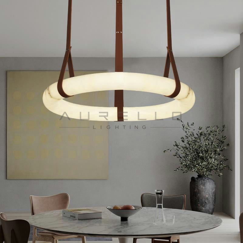 Oslo Alabaster Pendant Light