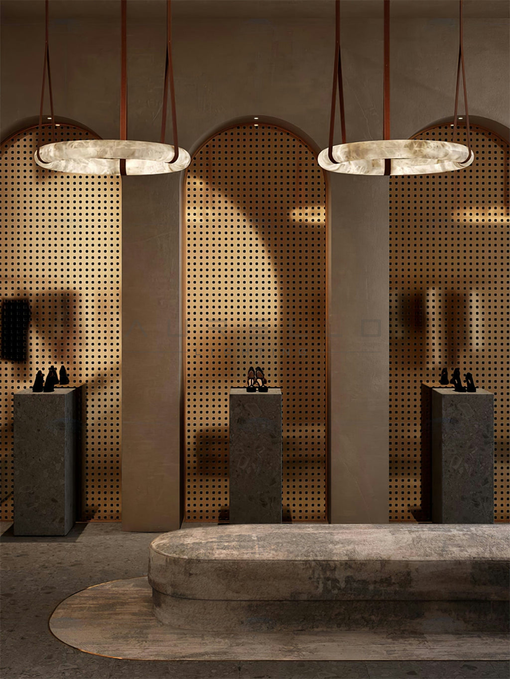 Oslo Alabaster Pendant Light