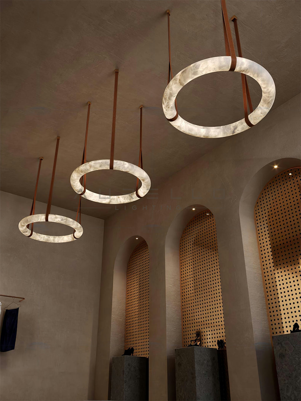 Oslo Alabaster Pendant Light