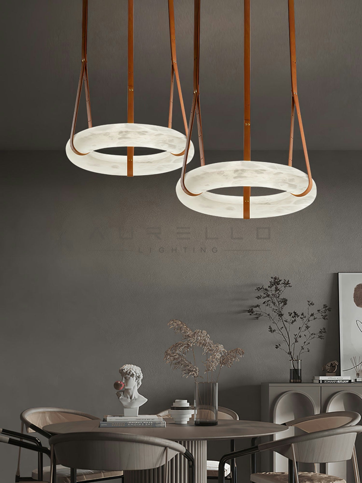 Oslo Alabaster Pendant Light