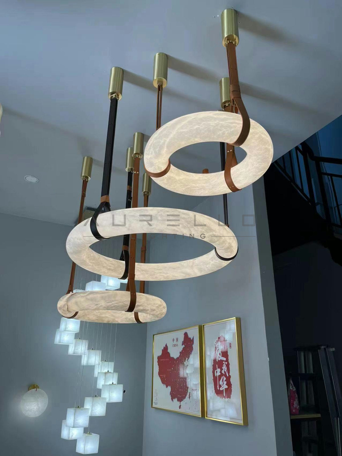 Oslo Alabaster Pendant Light