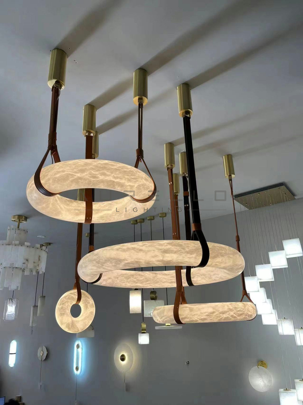 Oslo Alabaster Pendant Light
