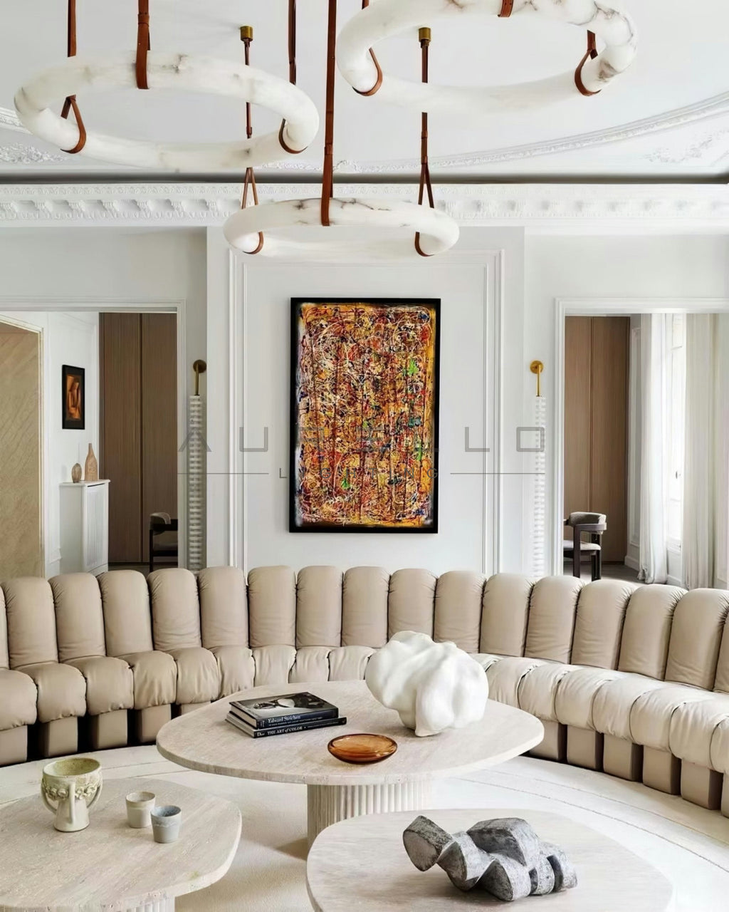 Oslo Alabaster Pendant Light