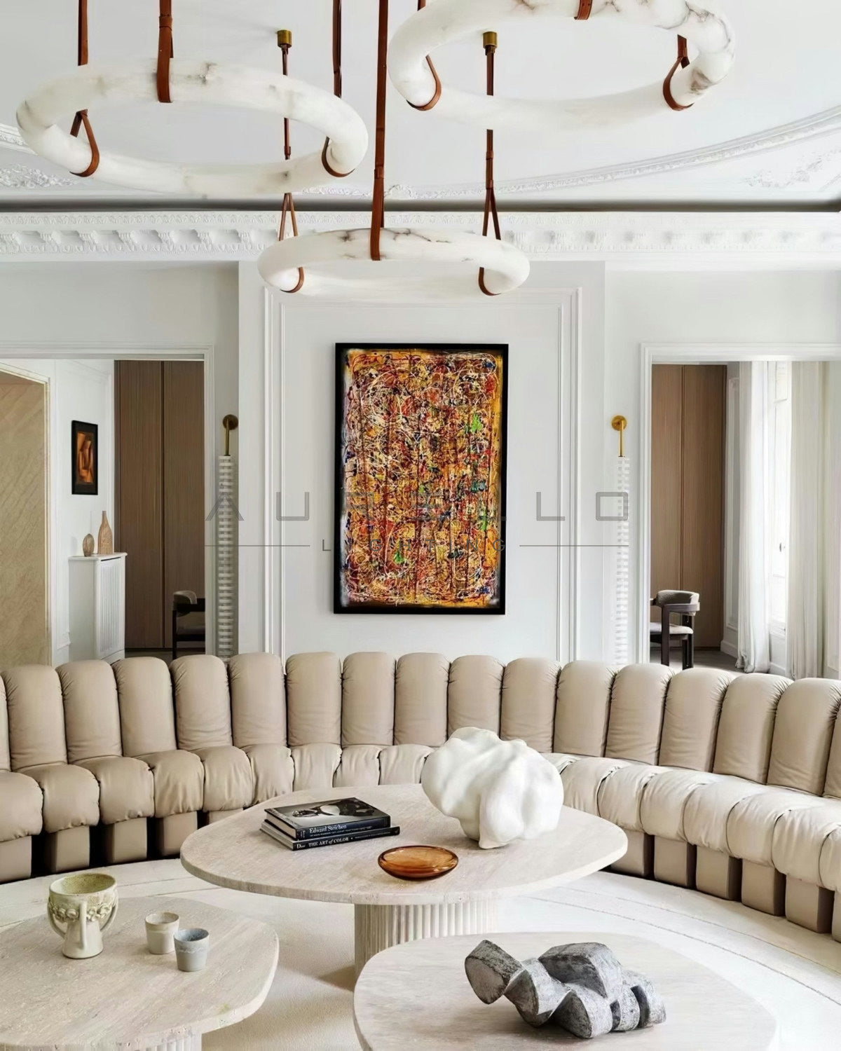 Oslo Alabaster Pendant Light