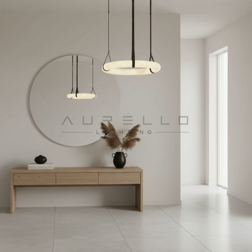 Oslo Alabaster Pendant Light