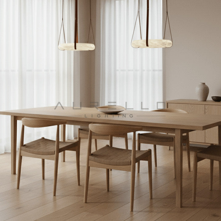 Oslo Alabaster Pendant Light