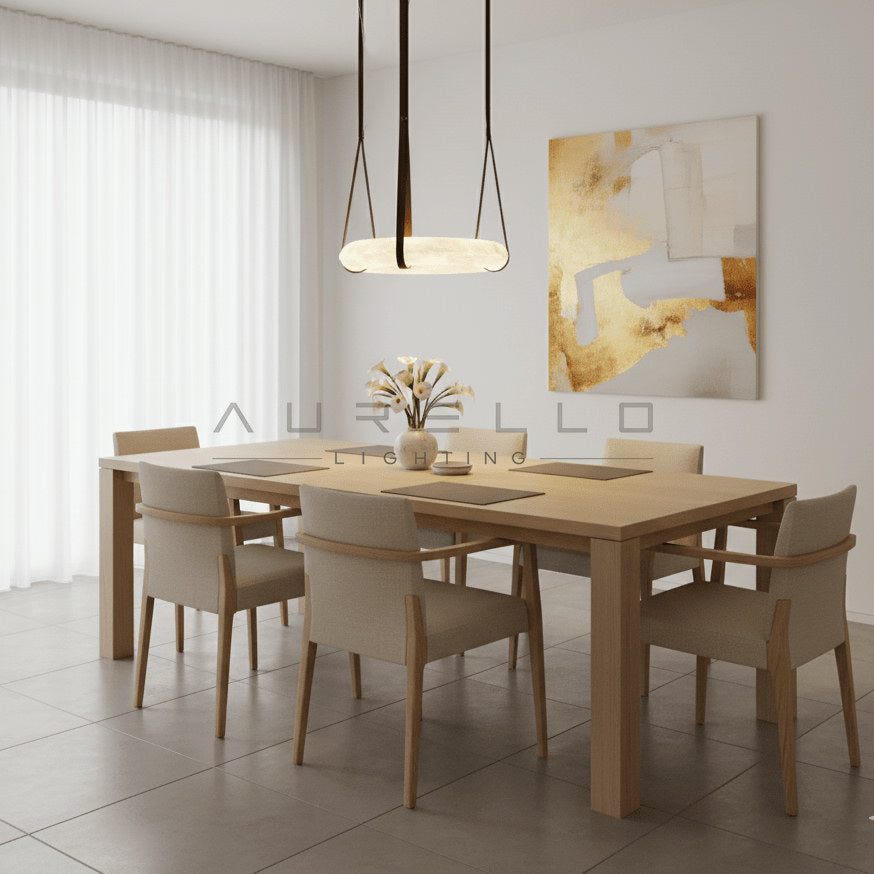 Oslo Alabaster Pendant Light