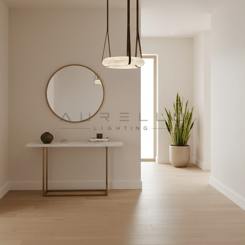Oslo Alabaster Pendant Light
