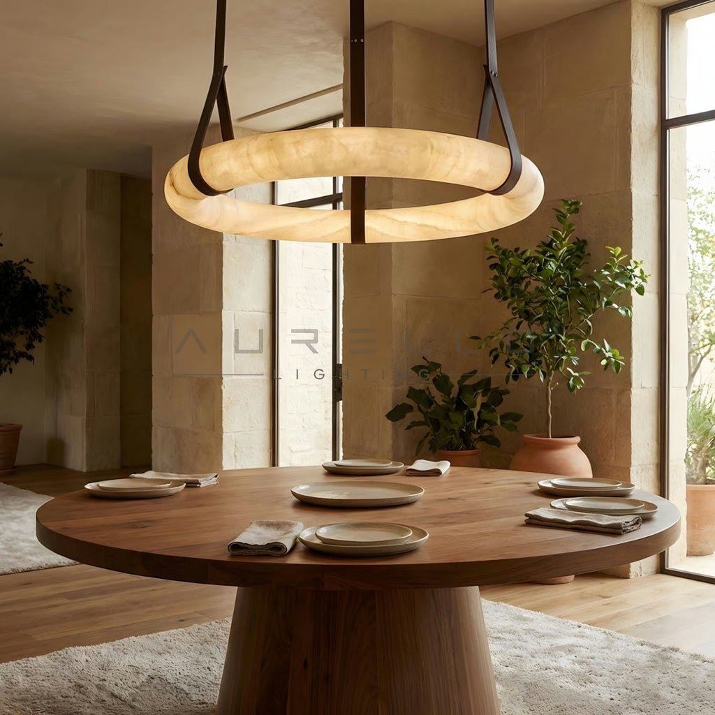 Oslo Alabaster Pendant Light