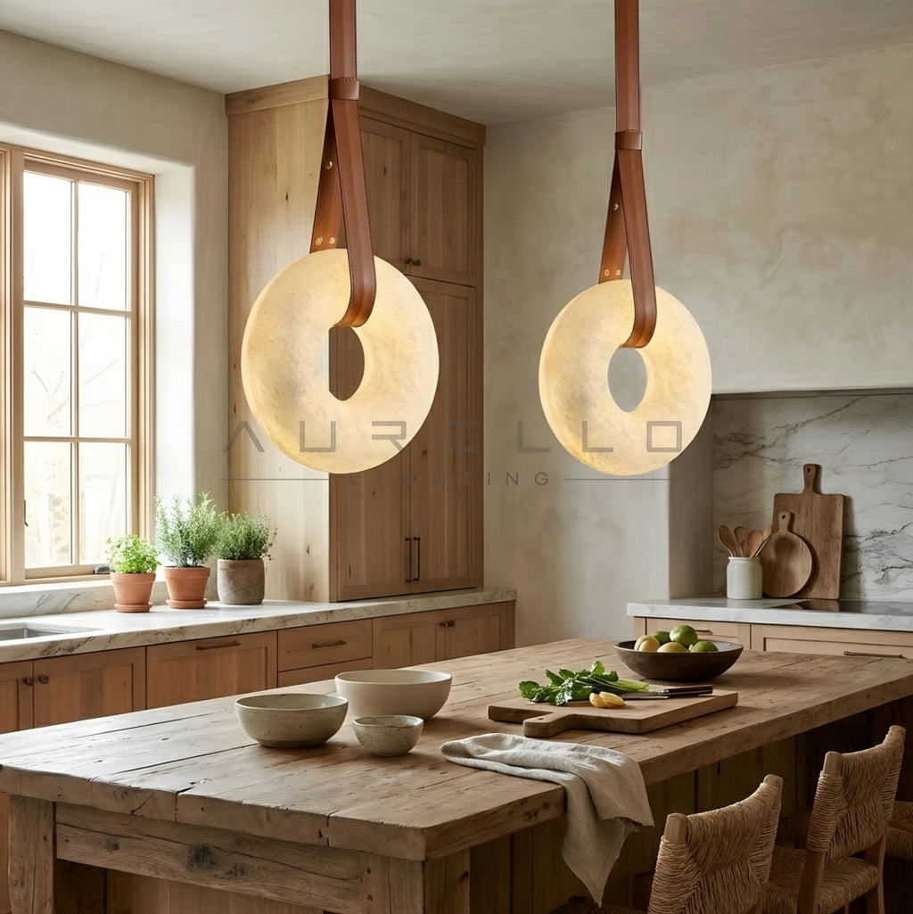 Oslo Alabaster Pendant Light