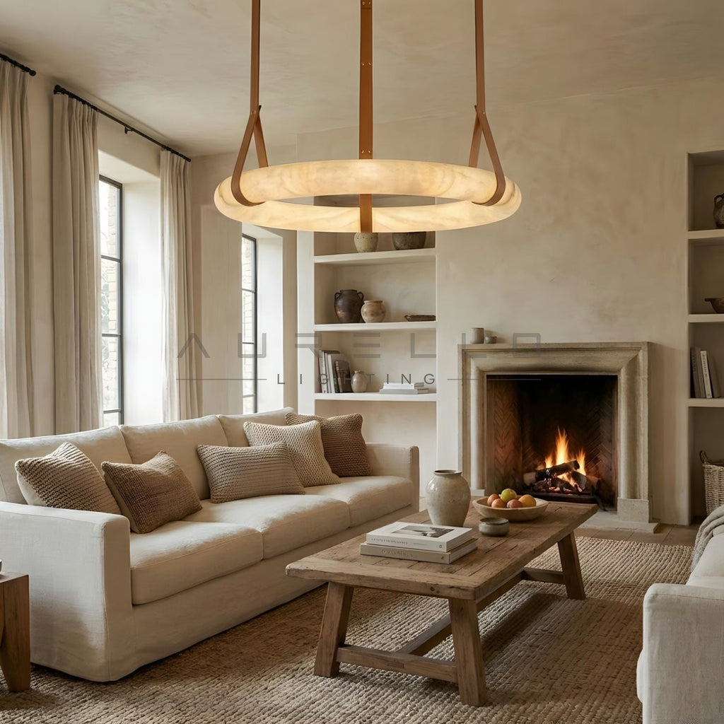 Oslo Alabaster Pendant Light