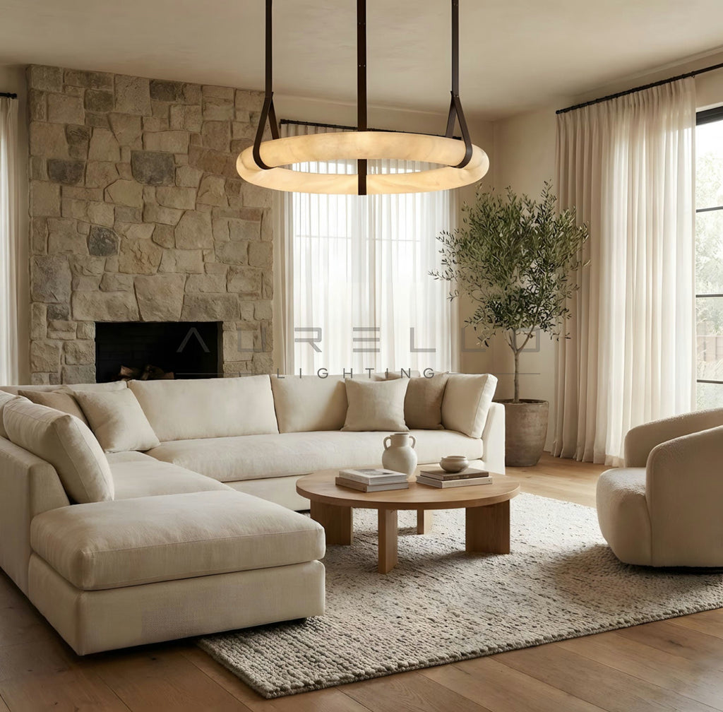 Oslo Alabaster Pendant Light