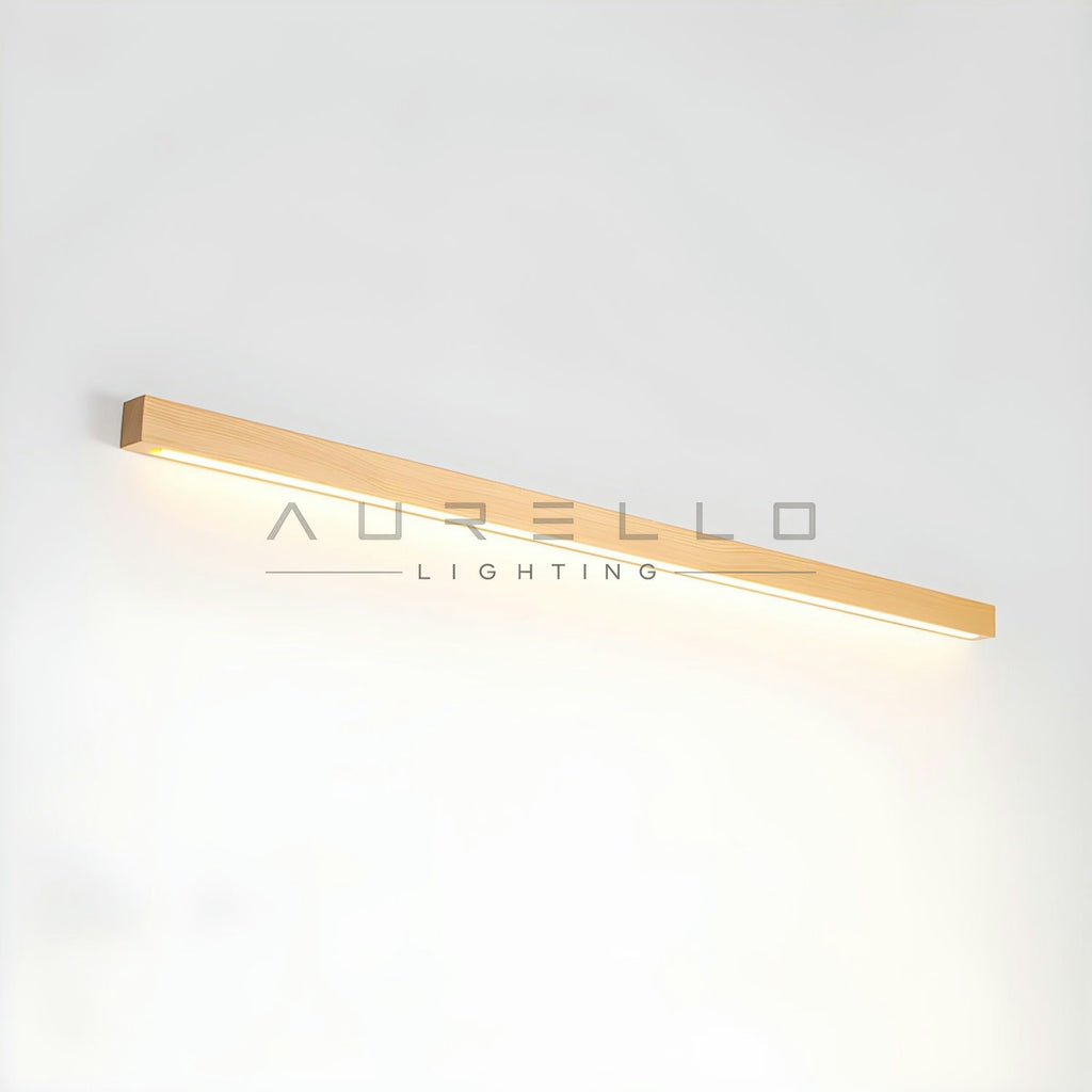 Arlo Linear Wood Wall Light