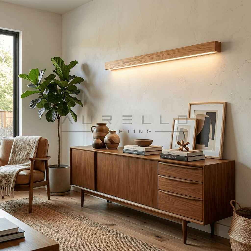 Arlo Linear Wood Wall Light