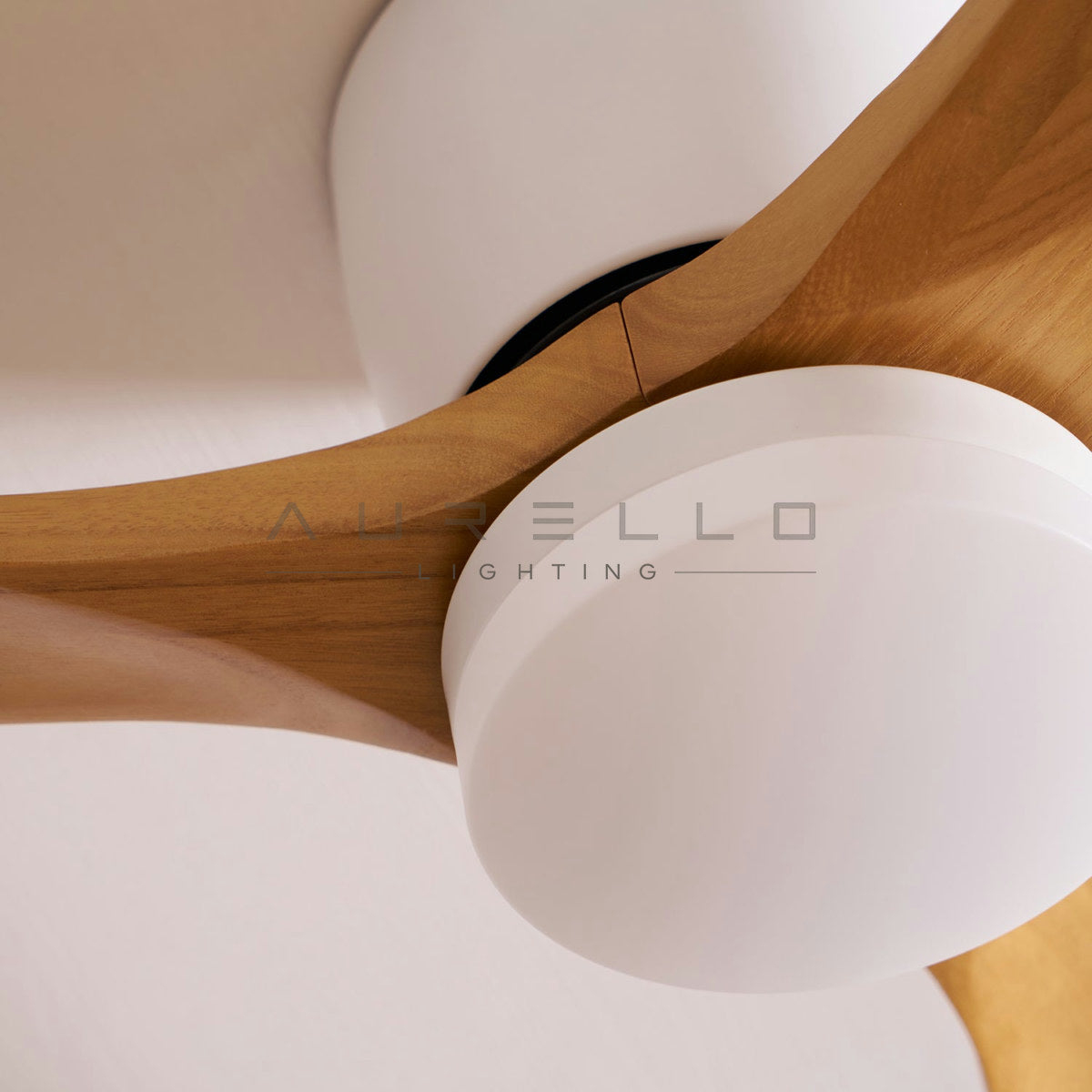 Nordic Wooden Ceiling Fan Light