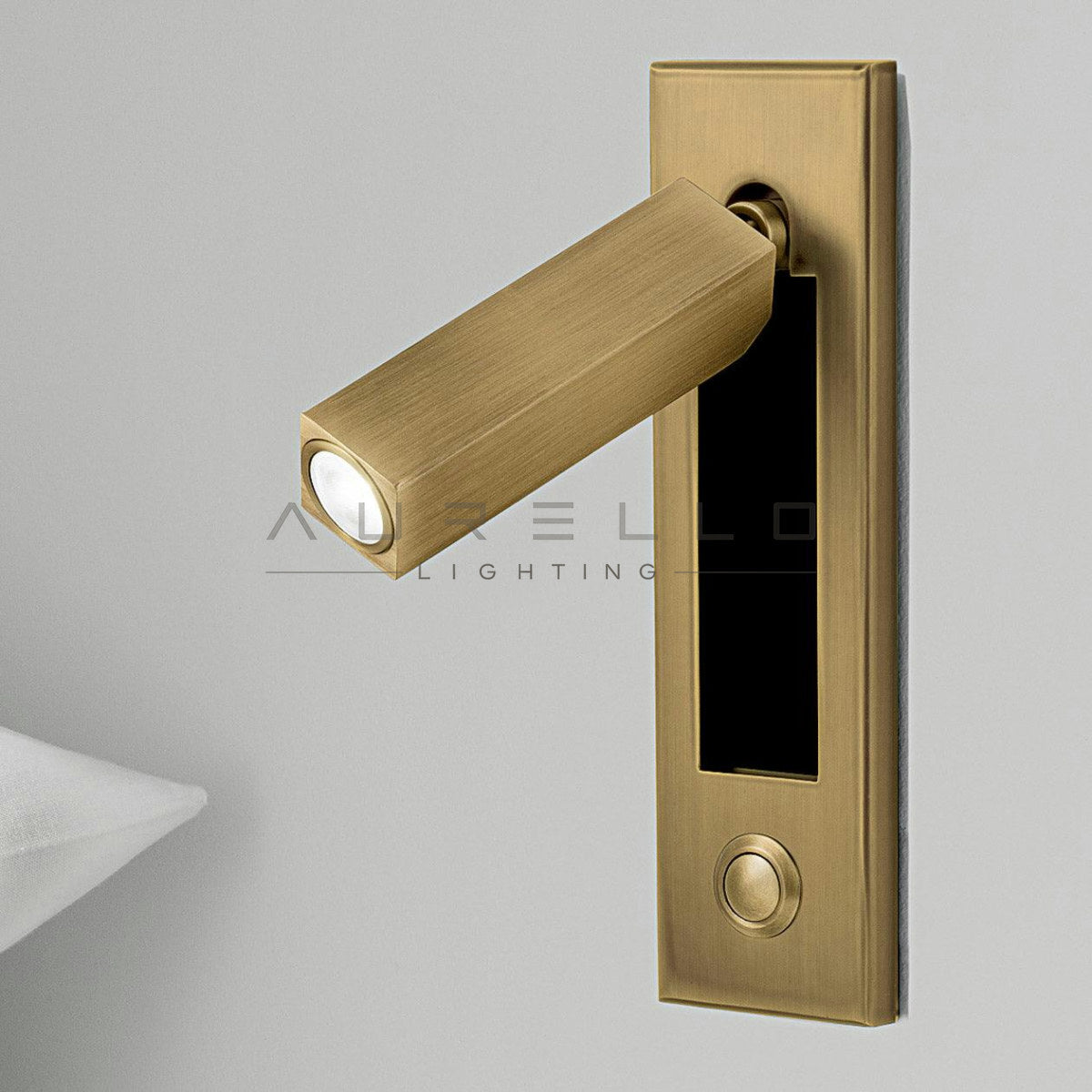 Embedded Bedside Sconce