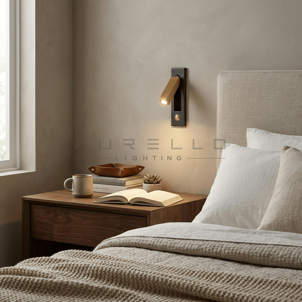Embedded Bedside Sconce