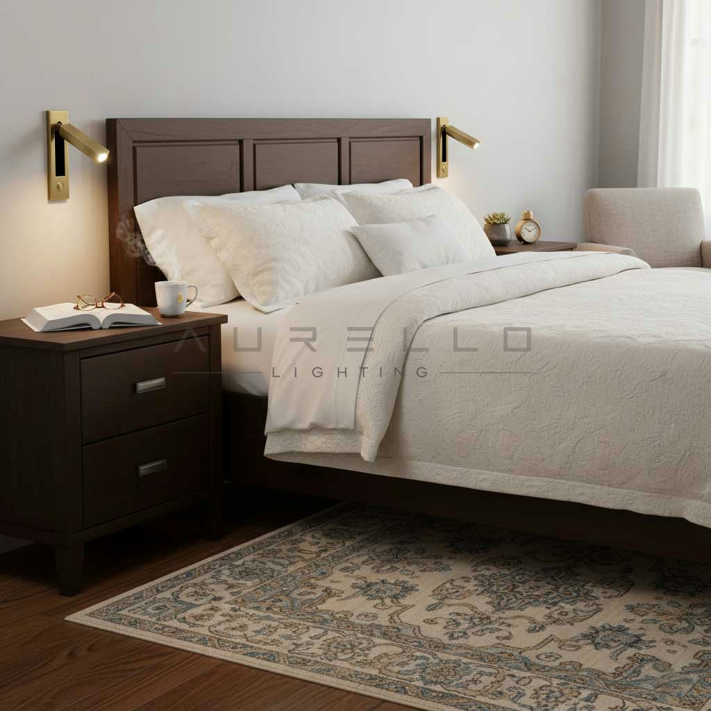 Embedded Bedside Sconce