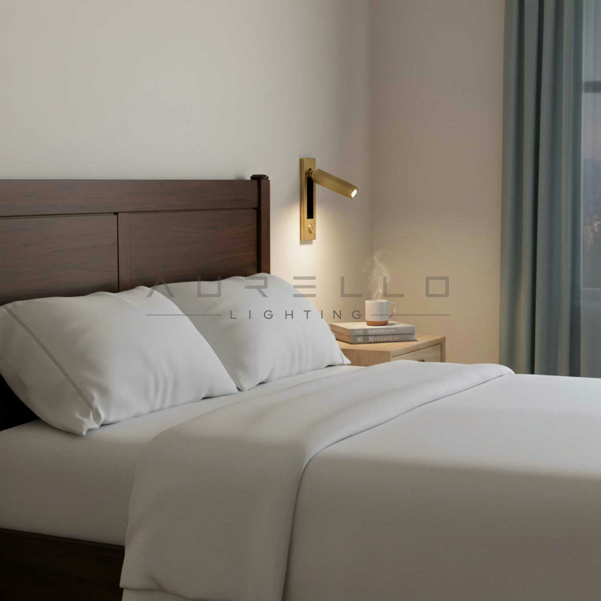Embedded Bedside Sconce