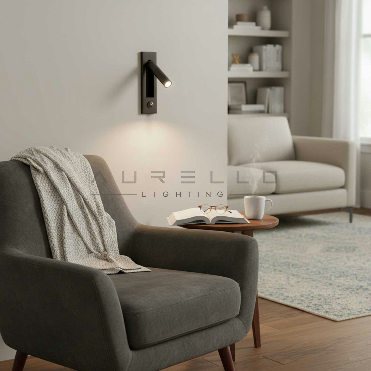 Embedded Bedside Sconce