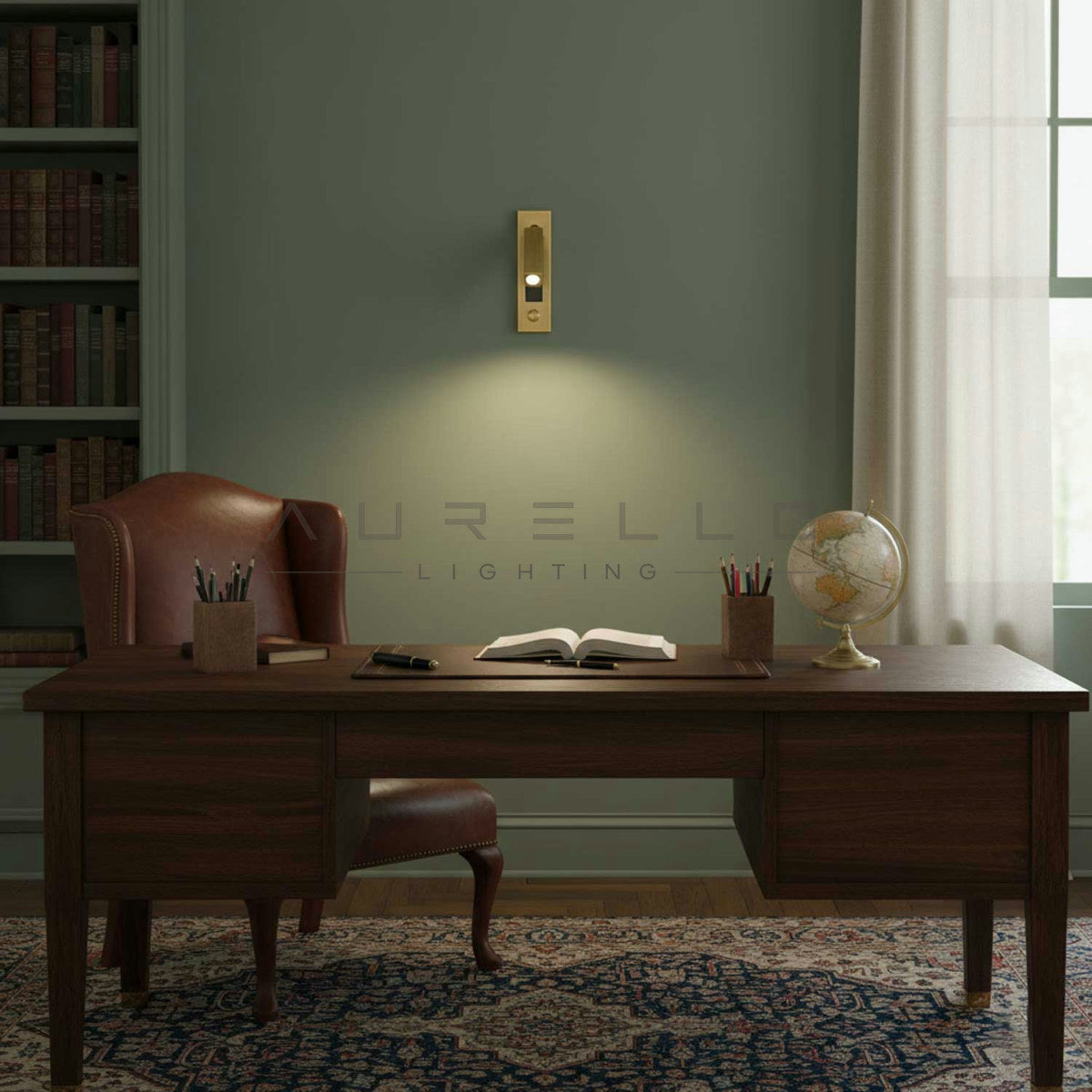 Embedded Bedside Sconce