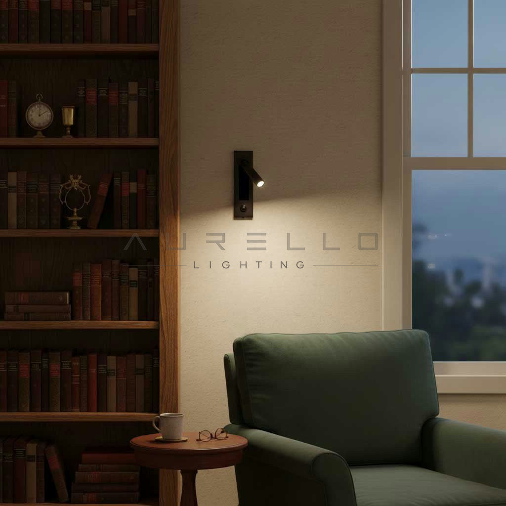 Embedded Bedside Sconce