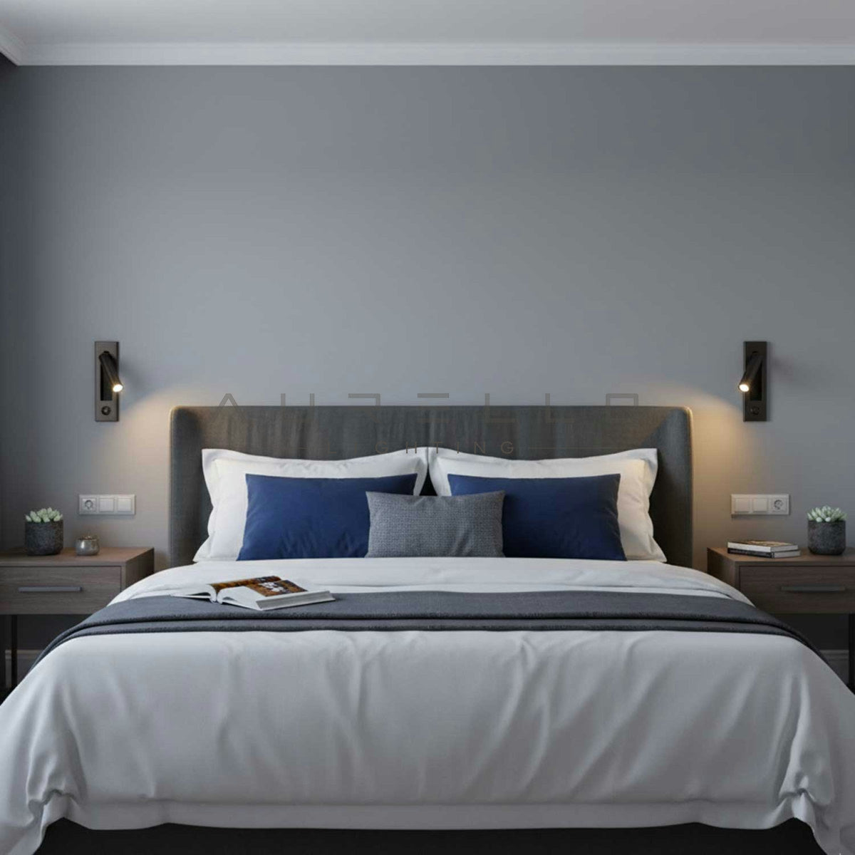 Embedded Bedside Sconce