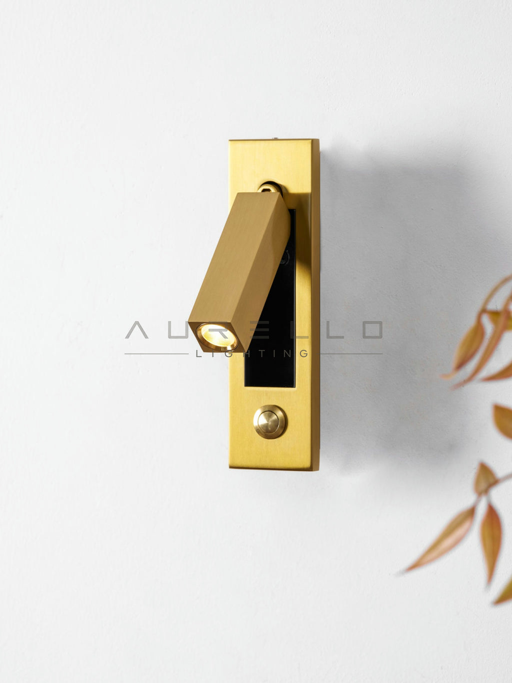 Embedded Bedside Sconce