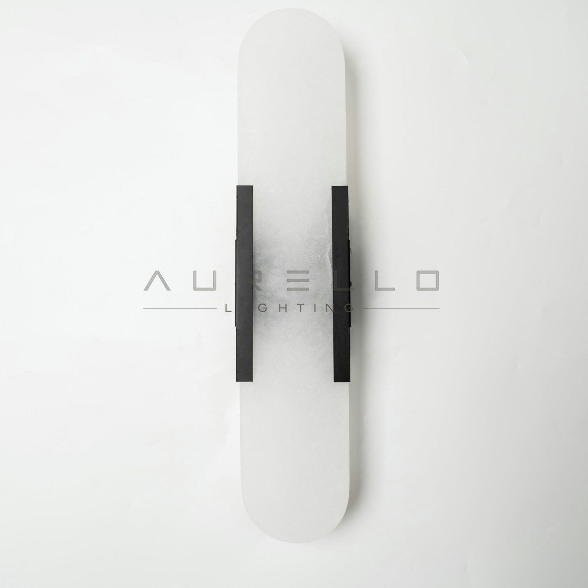 Oblong Alabaster Wall Sconce