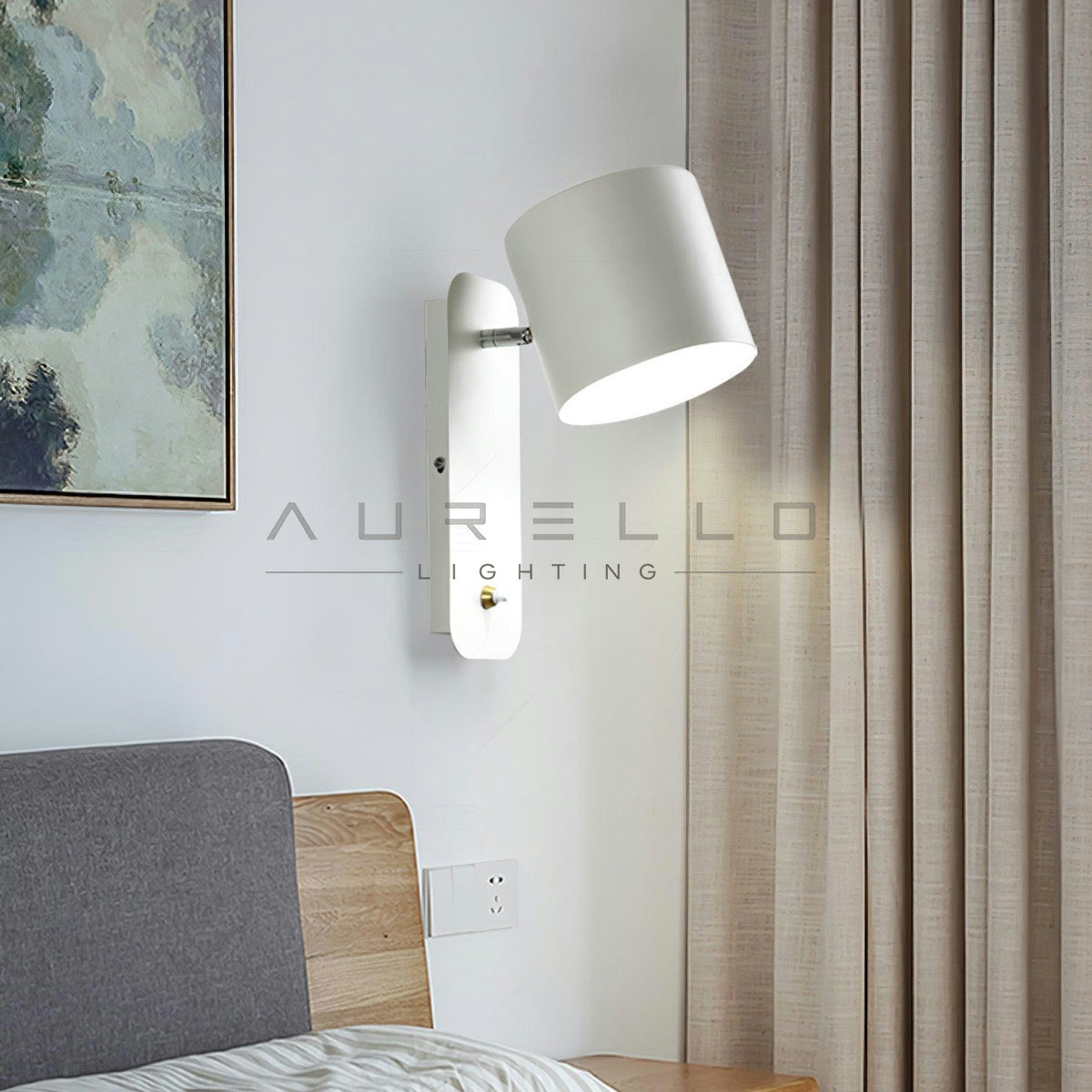 Rotatable Cylinder Wall Lamp