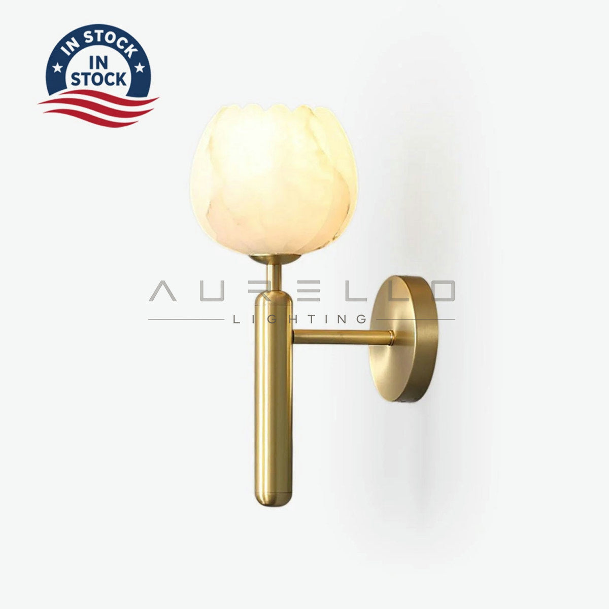 Mian Alabaster Wall Lamp