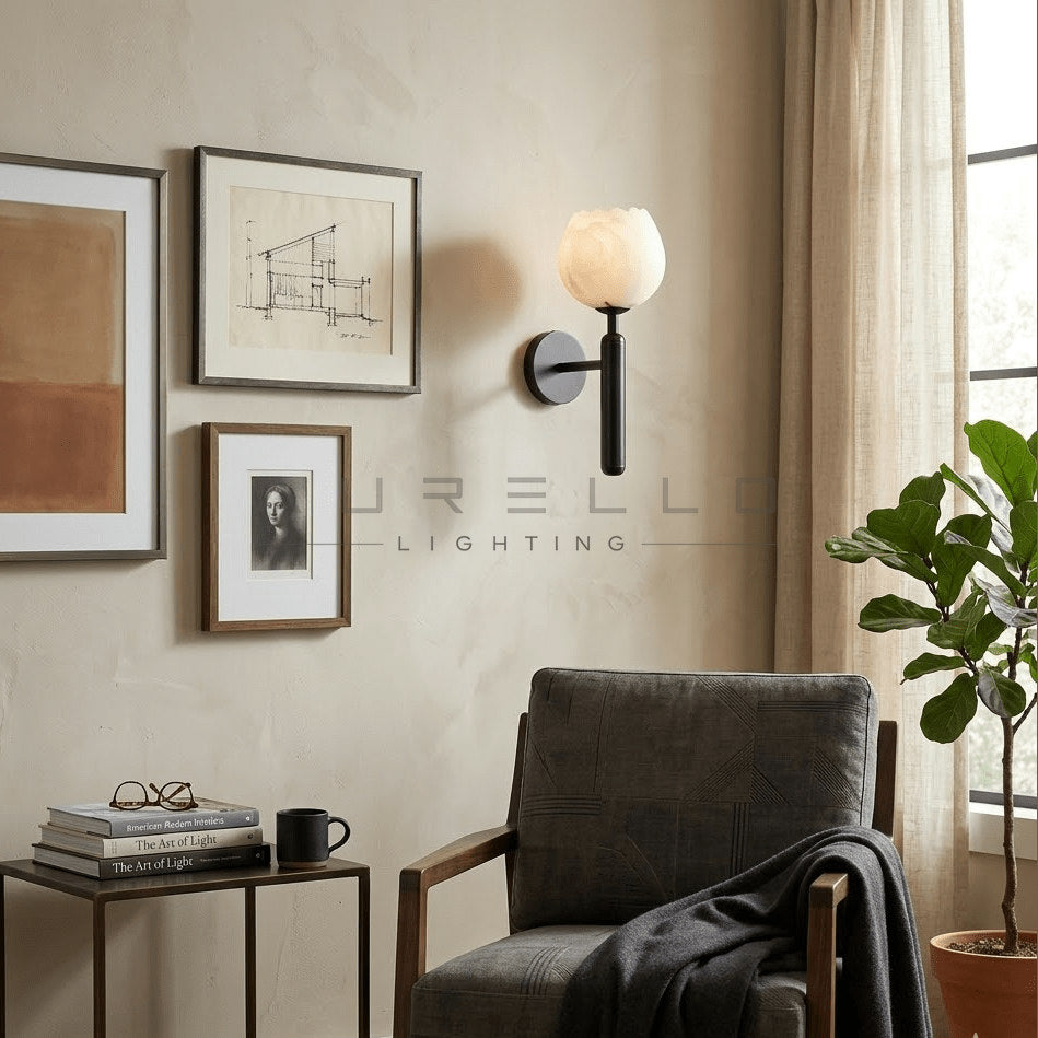 Mian Alabaster Wall Lamp