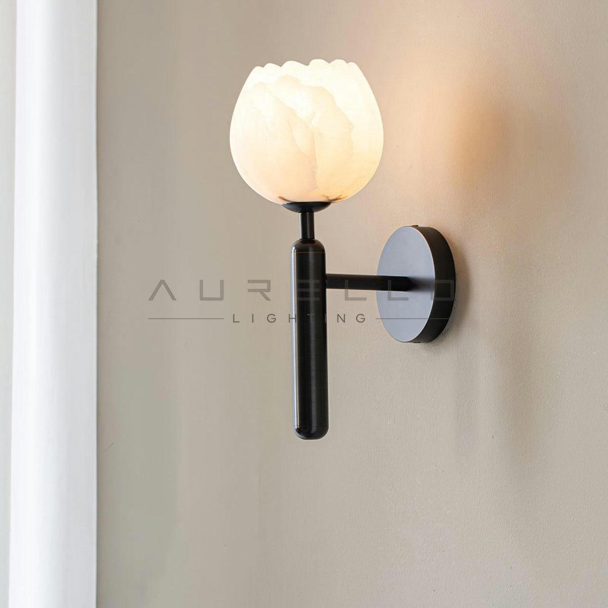 Mian Alabaster Wall Lamp